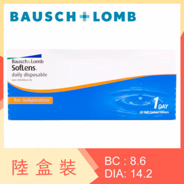 SofLens Daily Disposable Toric for Astigmatism 1-Day (6 Boxes)