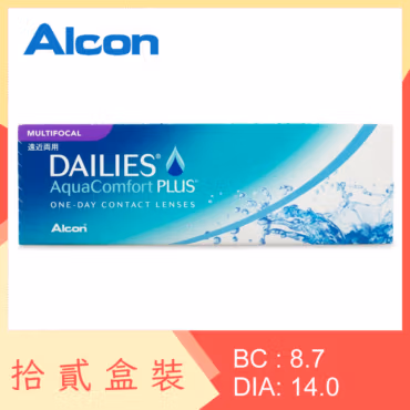 Alcon DAILIES AquaComfort Plus Multifocal (12 Boxes)