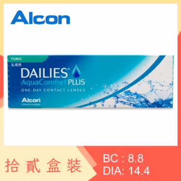 Alcon DAILIES AquaComfort Plus Toric (12 Boxes)