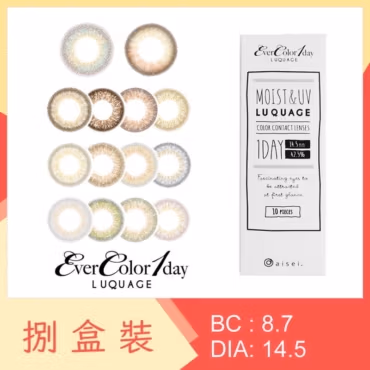 EverColor 1 Day Luquage 10 Pack (8 Boxes)