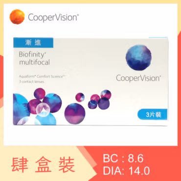 Biofinity multifocal (4 Boxes)