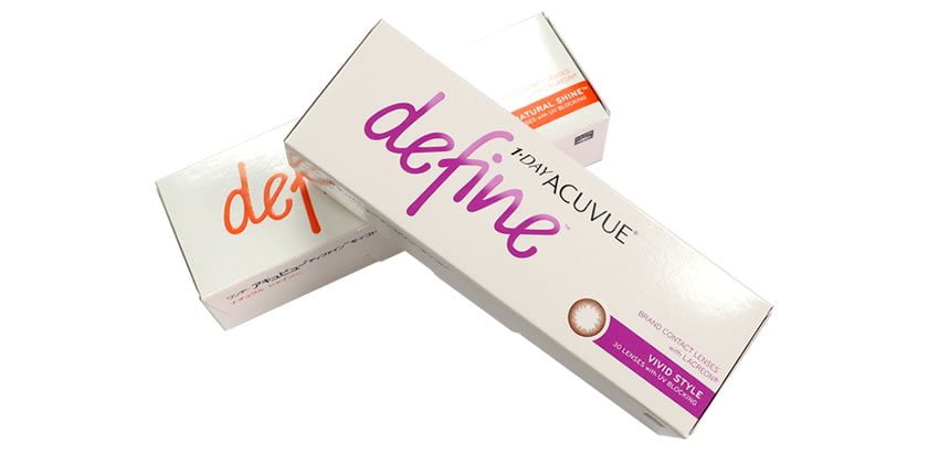 One-Day ACUVUE Define特價限售HK$205— 已完結