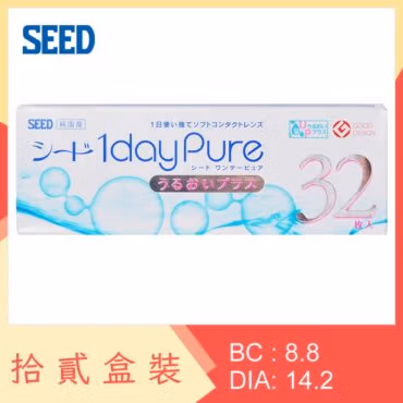 SEED 1day Pure (12 Boxes)