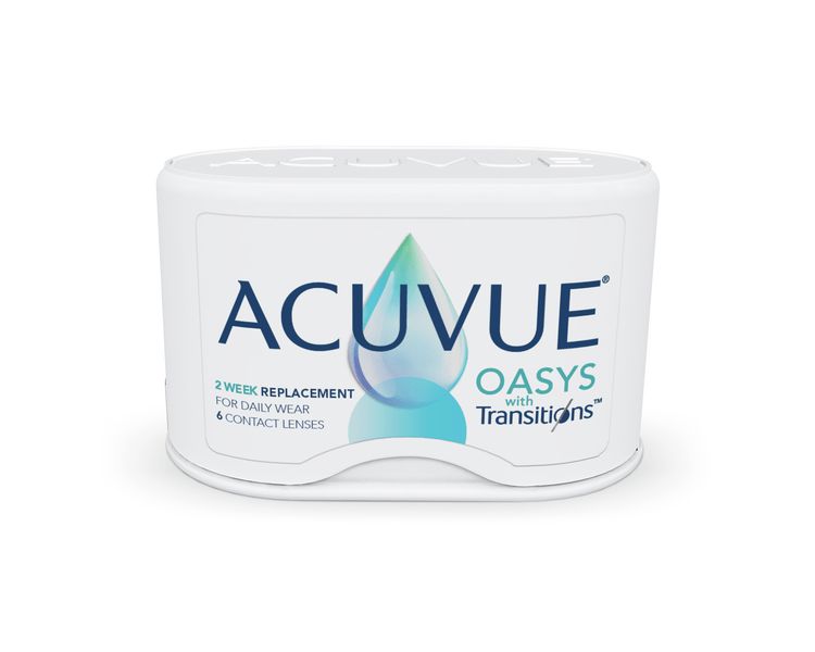 ACUVUE® OASYS WITH TRANSITIONS™ 2-WEEK