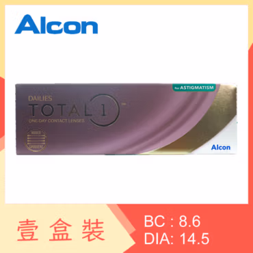 Alcon DAILIES TOTAL 1 for Astigmatism