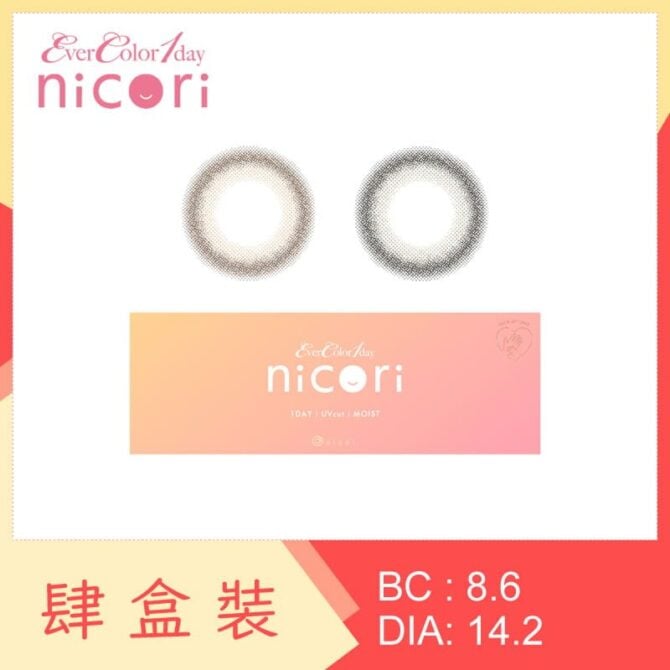 EverColor 1 Day nicori 10 Pack (4 Boxes)