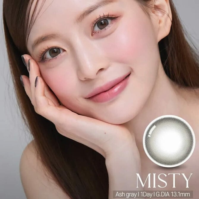 Olens Misty 1 Day Ash Gray 20 pack