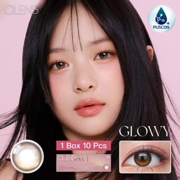 Olens Eyelighter GLOWY 1 Day Brown 10 Pack