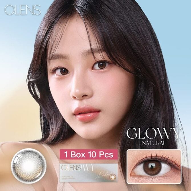 Olens Glowy Natural 1 Day Mocha Brown 10 Pack