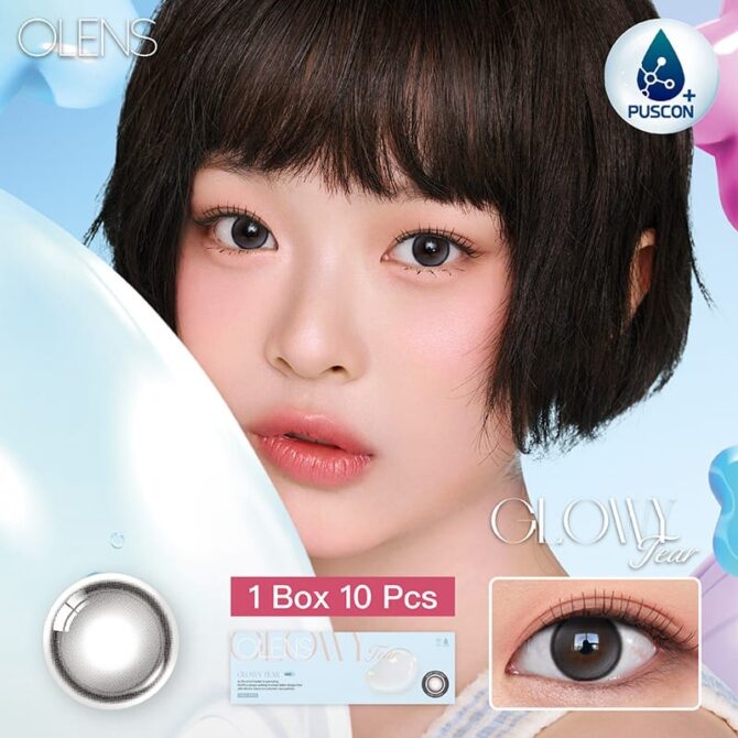 Olens Glowy Tear 1 Day Gray 10 Pack