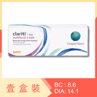 Clariti 1 day multifocal 3 Add